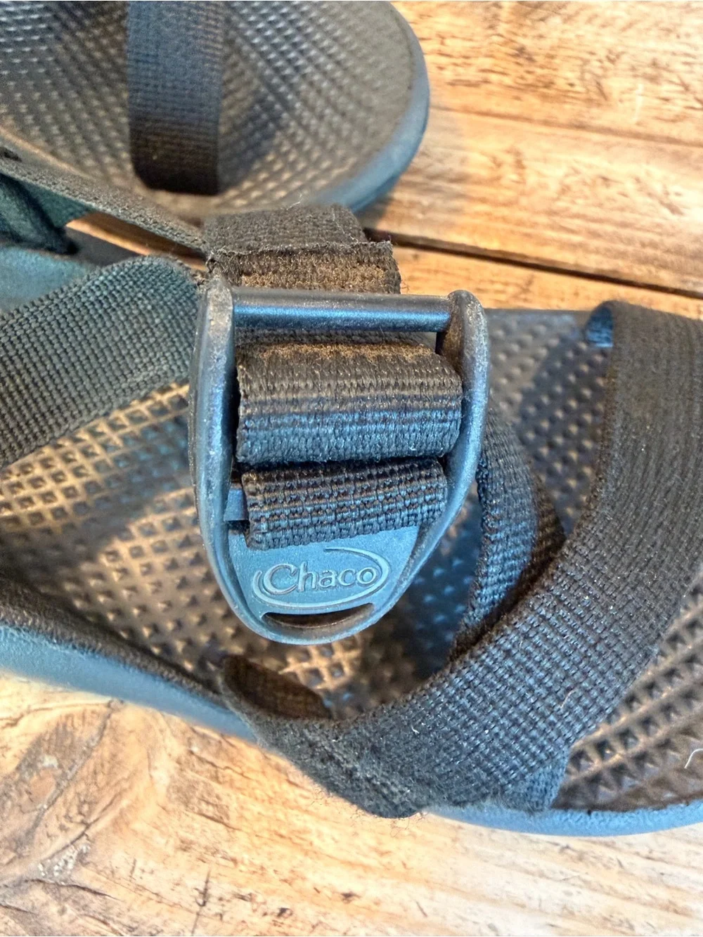 Chaco Kids Black Strapped Sport Sandals Size 2
